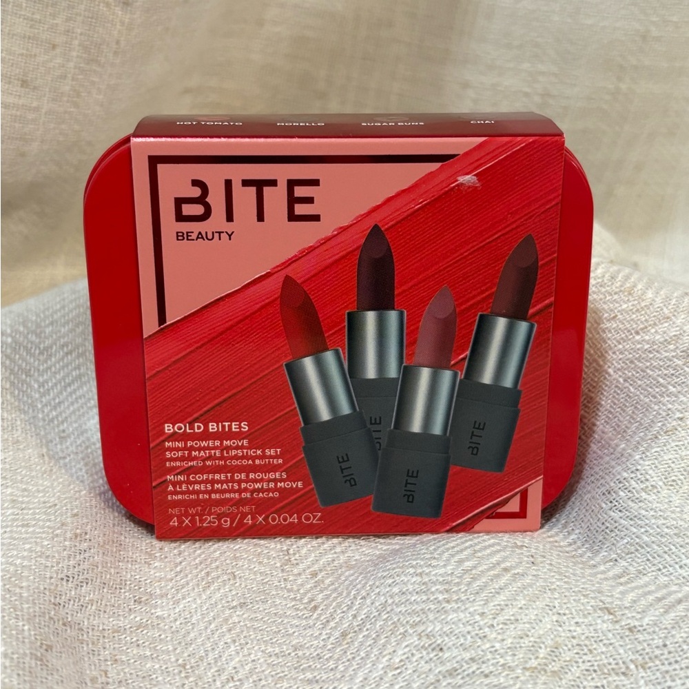 Bite Beauty Bold Bites Mini 4 Piece Lipstick Set